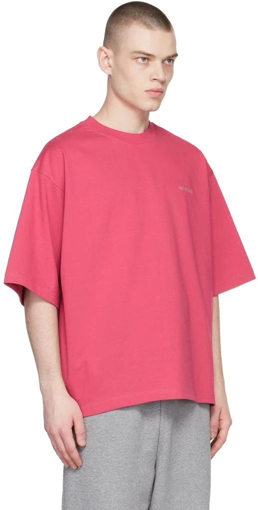 商品We11done|Pink Back Logo T-Shirt,价格¥784,第2张图片详细描述