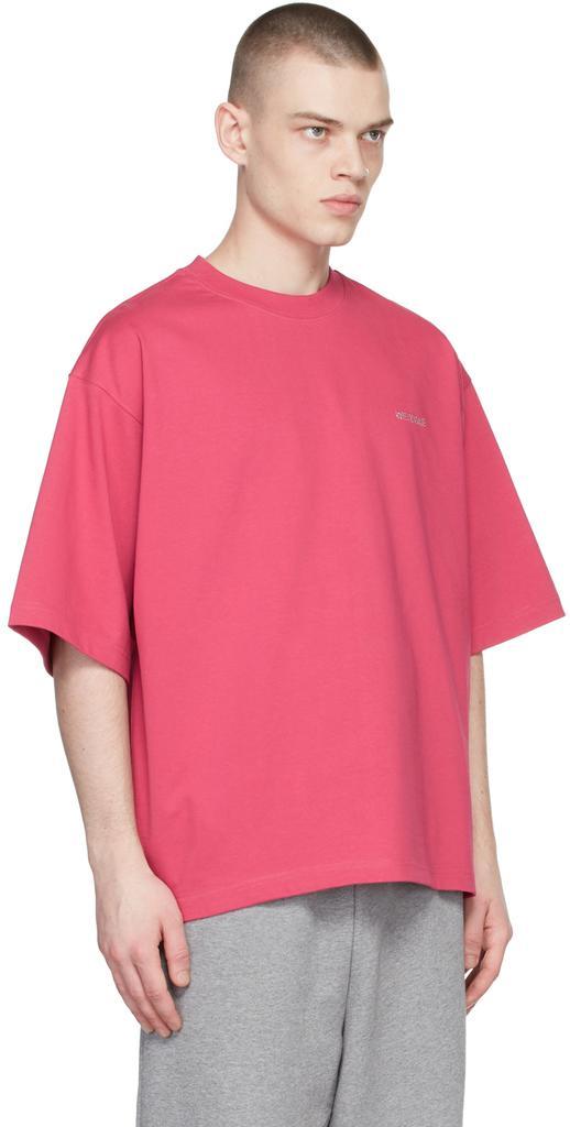 商品We11done|Pink Back Logo T-Shirt,价格¥1847,第4张图片详细描述