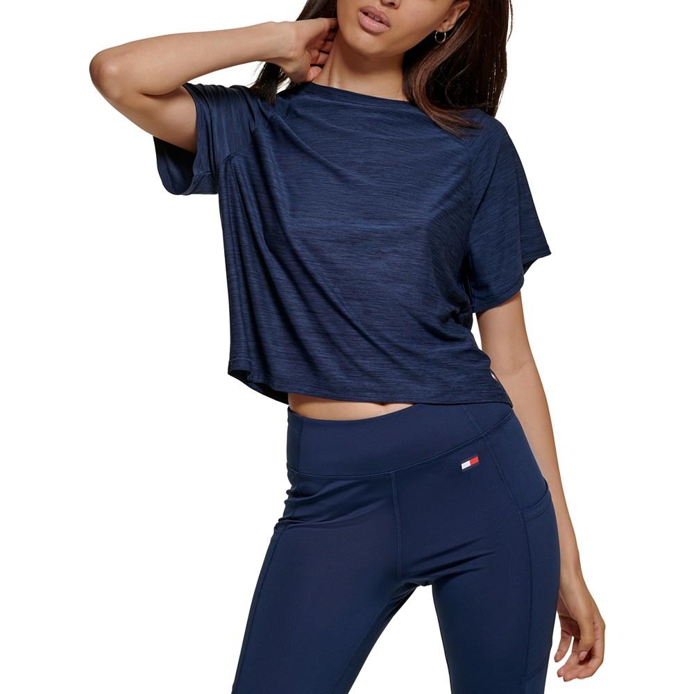 Women's Active Cropped Raglan T-Shirt商品第2张图片规格展示