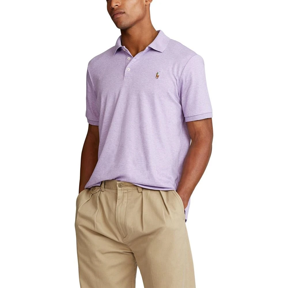 商品Ralph Lauren|Men's Classic-Fit Soft Cotton Polo Shirt,价格¥521,第1张图片