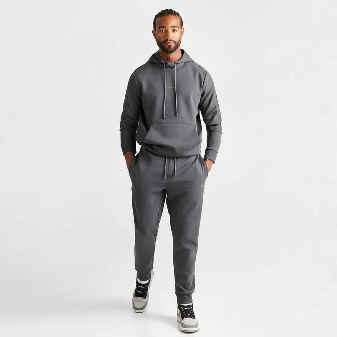 商品Hugo Boss|Men's Hugo Boss Hadiko Cotton-Blended Track Pants,价格¥1164,第2张图片详细描述