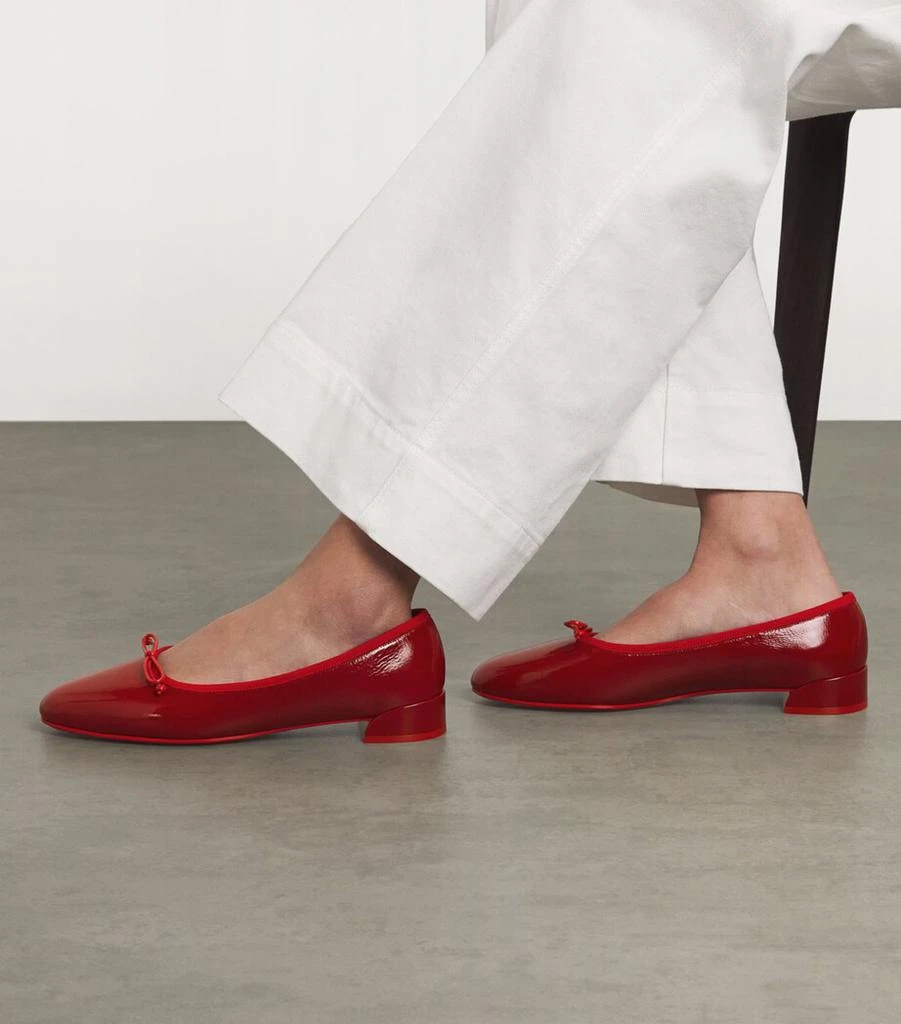 商品Christian Louboutin|Sweetie Jane Leather Ballet Flats,价格¥6957,第2张图片详细描述