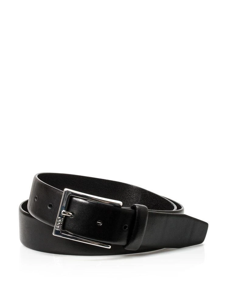 商品Hugo Boss|Boss Gerron Leather Belt,价格¥711,第1张图片