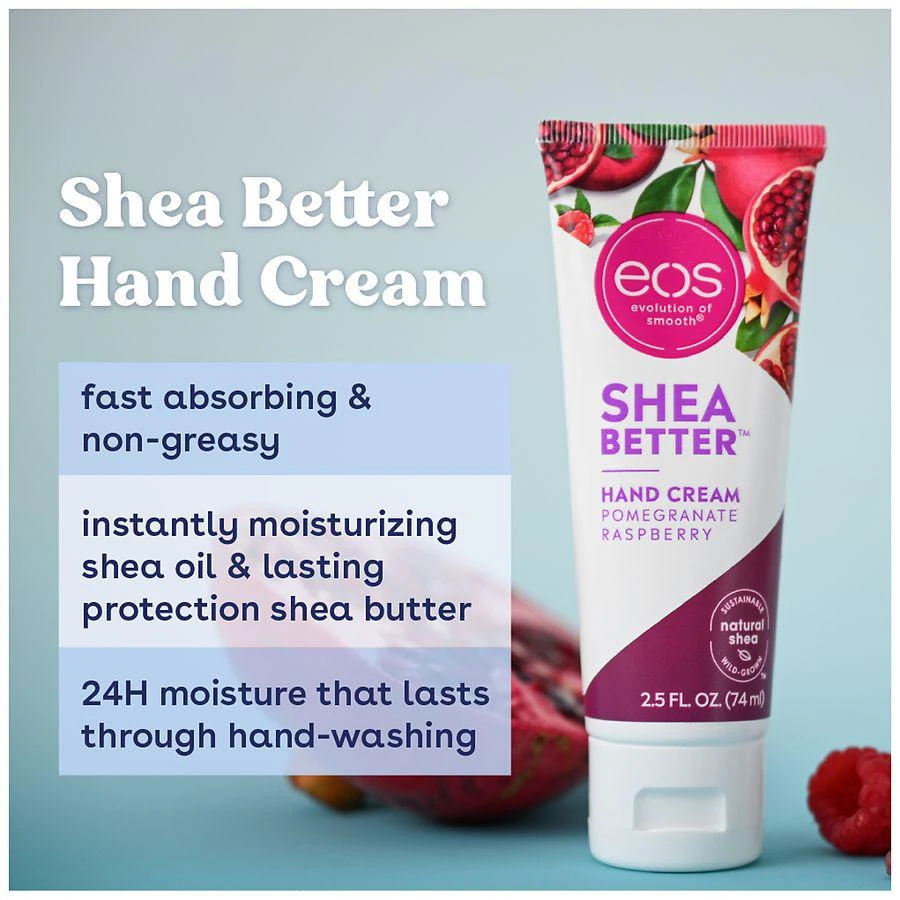 商品EOS|Shea Better Hand Cream Pomegranate Raspberry,价格¥26,第4张图片详细描述