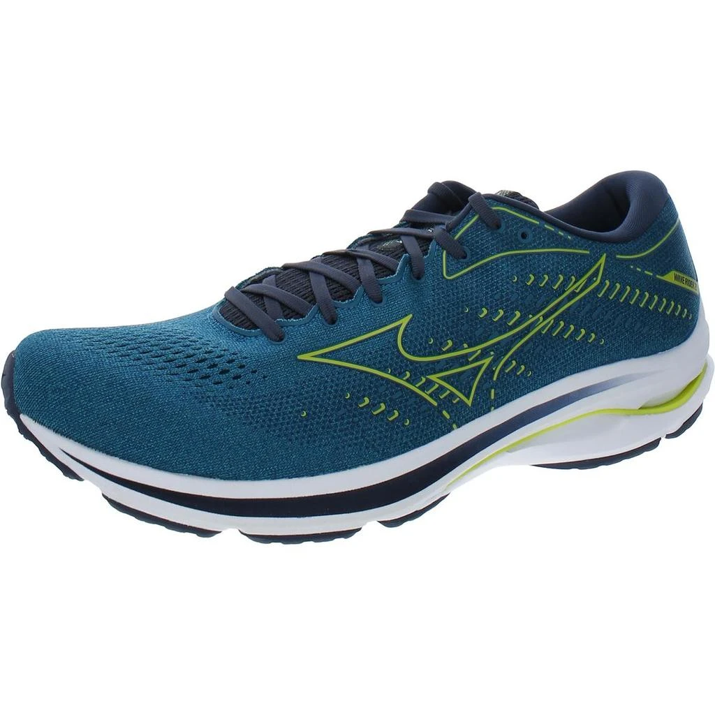 商品Mizuno|Mizuno Mens Waverider 25 Gym Fitness Athletic and Training Shoes,价格¥256,第2张图片详细描述
