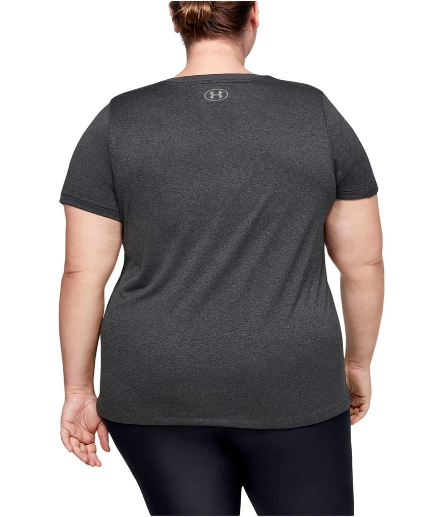 商品Under Armour|Plus Size Tech Solid Short Sleeve V-Neck,价格¥112,第3张图片详细描述