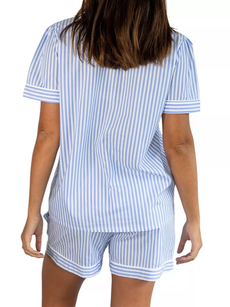 商品Sant and Abel|Women's Braddock Classic Short Pajama Set,价格¥1042,第5张图片详细描述