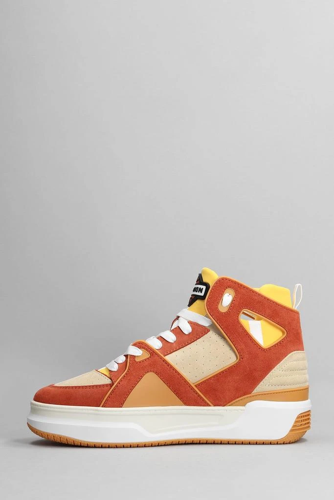 商品Just Don|Just Don Sneakers In Orange Suede,价格¥2319,第3张图片详细描述