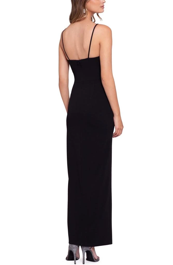 商品XSCAPE|Twist Front Cutout Scuba Gown,价格¥582,第2张图片详细描述