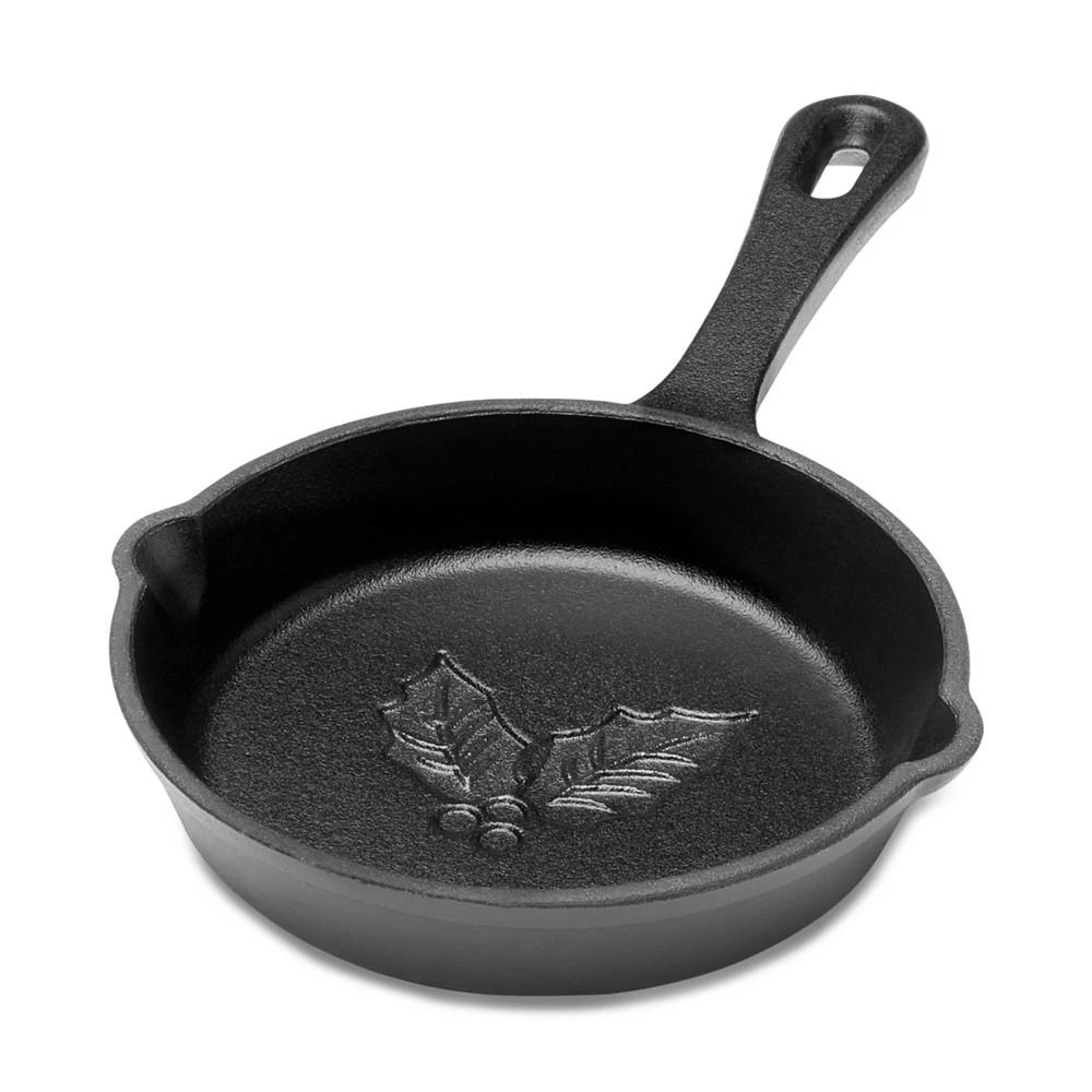 商品Martha Stewart|Mini Holly Cast Iron Pan, Created for Macy's,价格¥60,第2张图片详细描述