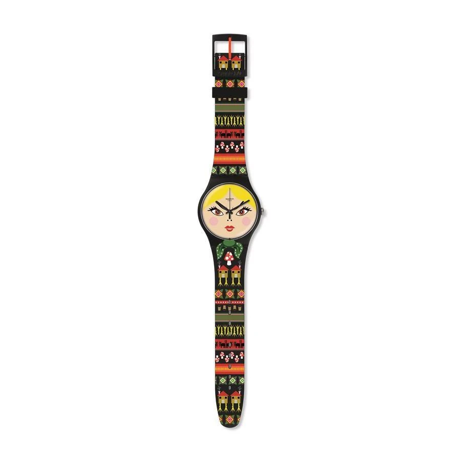 商品Swatch|Russian Beauty Quartz Unisex Watch SUOB137,价格¥480,第1张图片