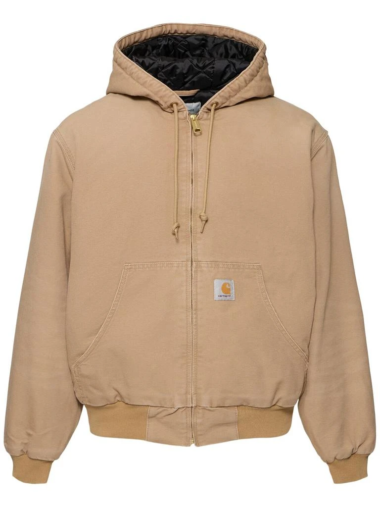 商品Carhartt WIP|男士纯色拉链连帽长袖夹克,价格¥2355,第1张图片