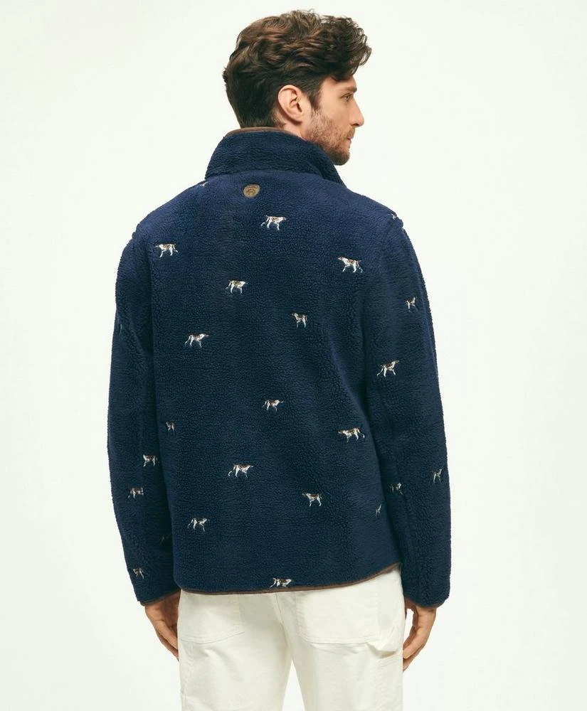 商品Brooks Brothers|Teddy Fleece Jacket,价格¥827,第3张图片详细描述