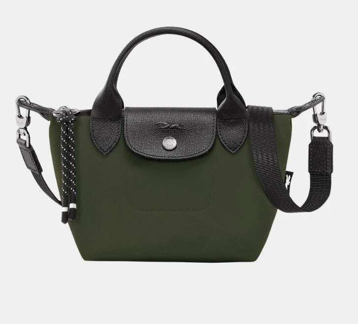 商品[国内直发] Longchamp|珑骧饺子包女包Energy17尼龙帆布斜挎手提包饺子包小号礼物送女友L1500 HSR,价格¥1682,第1张图片