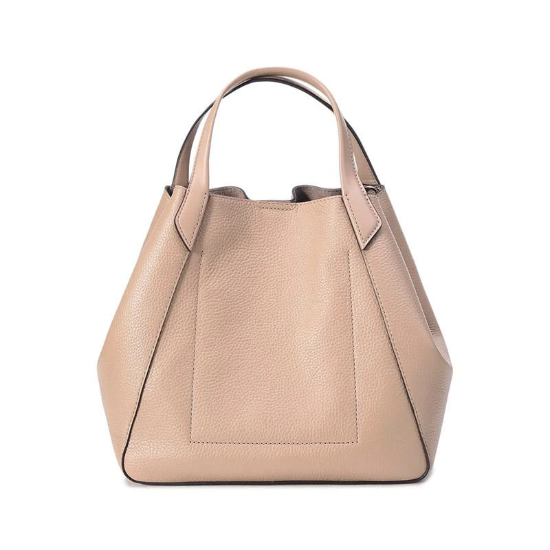 迈克·科尔斯 MICHAEL KORS MK女包 PHOEBE系列牛皮革大号手提单肩包托特包30H1L8PT3L CAMEL-驼色 商品