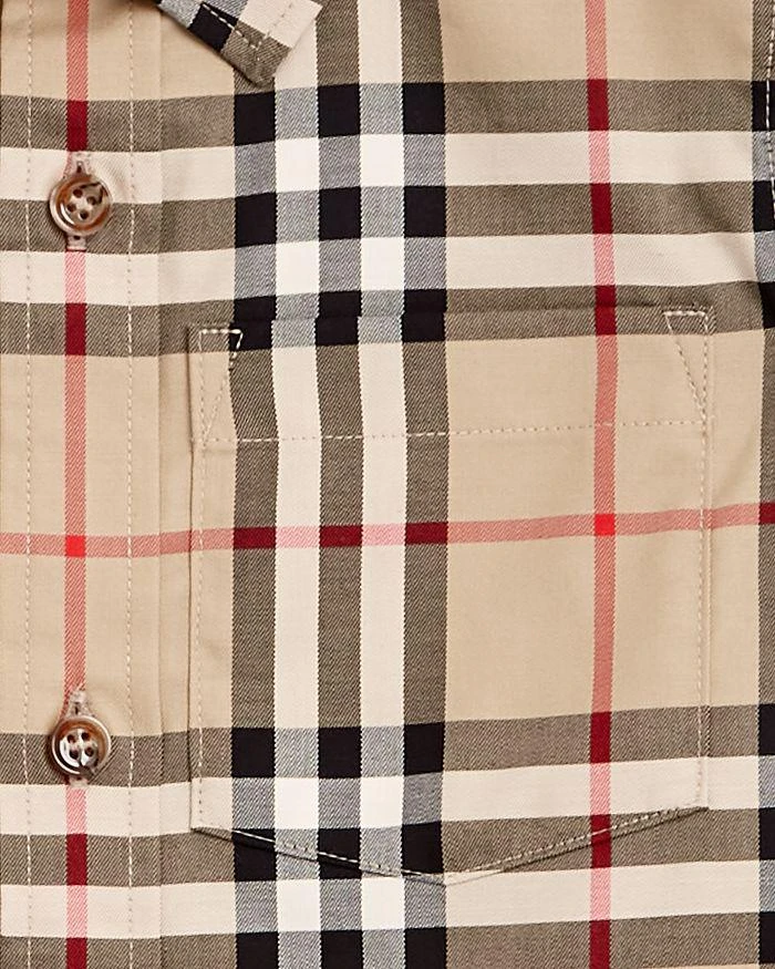 商品Burberry|Boys' Mini Owen Vintage Check Shirt - Baby,价格¥1873,第3张图片详细描述