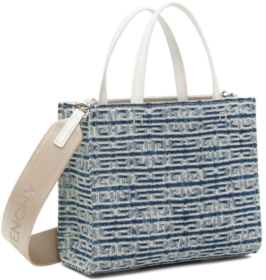 商品Givenchy|Blue Mini G Tote,价格¥6882,第3张图片详细描述