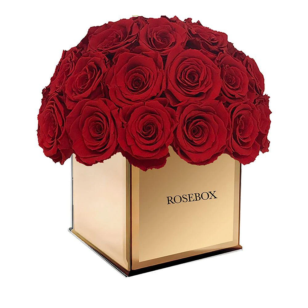 商品Rose Box NYC|Half Rose Ball Mirrored Amber Box,价格¥3398,第1张图片详细描述