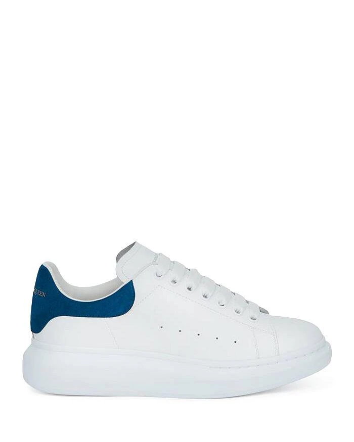 商品Alexander McQueen|Men's Oversized Suede Heel Detail Sneakers,价格¥4427,第1张图片