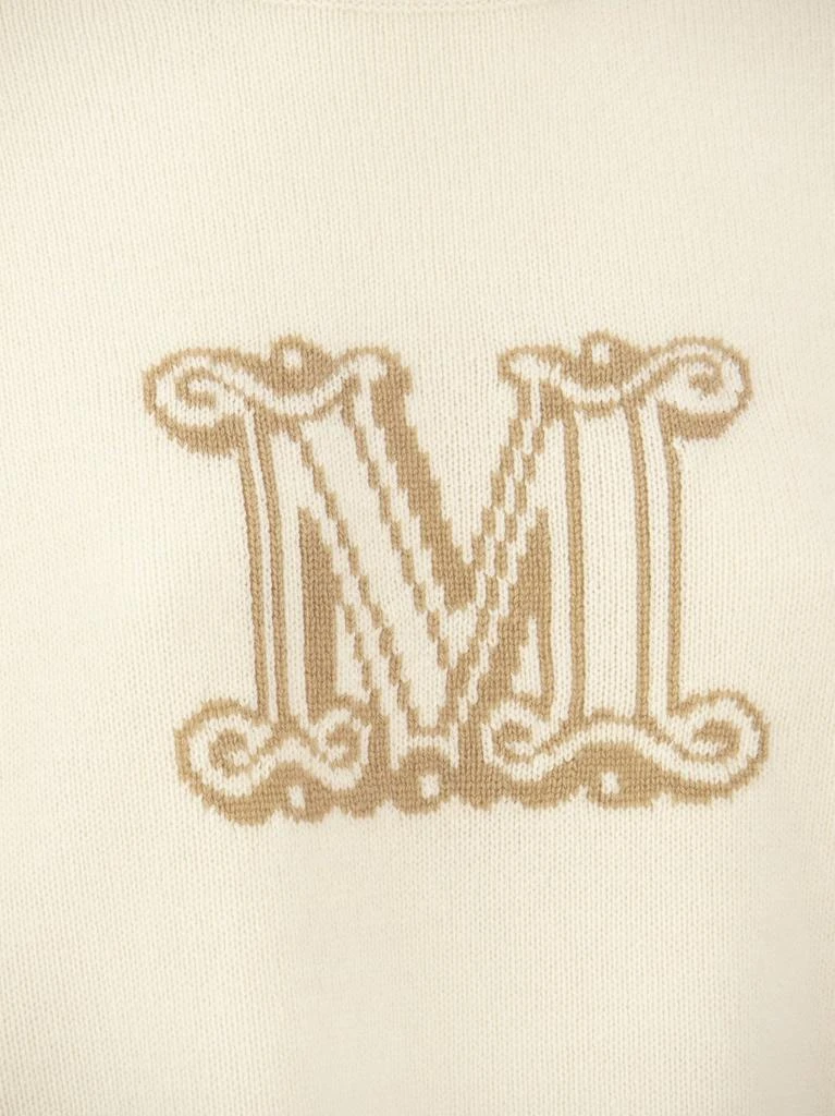 商品Max Mara|Max Mara Logo Intarsia Knitted Jumper,价格¥2614,第4张图片详细描述