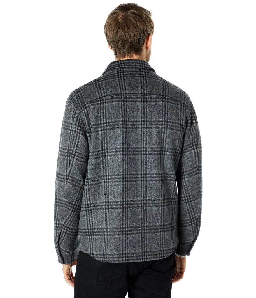商品Vince|Triple Check Plaid Overshirt,价格¥3498,第2张图片详细描述