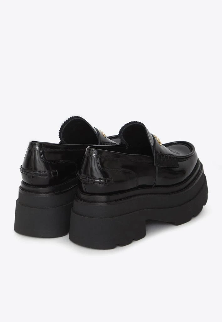 商品Alexander Wang|Carter Platform Loafers in Calf Leather,价格¥7645,第3张图片详细描述