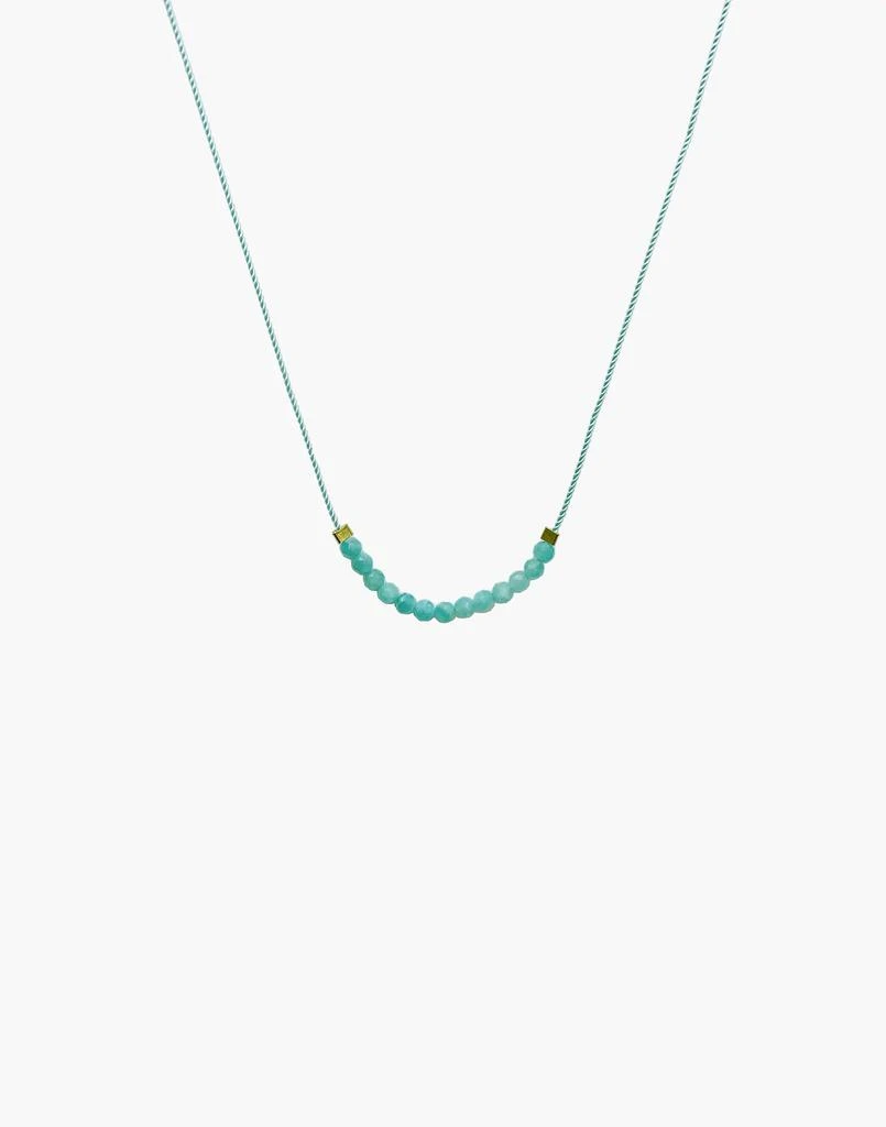 商品Madewell|Cast of Stones Amazonite Necklace,价格¥206,第2张图片详细描述