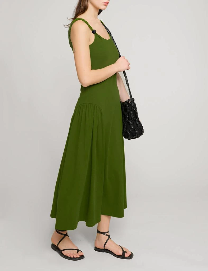 Olive Bead Strap Dress 商品