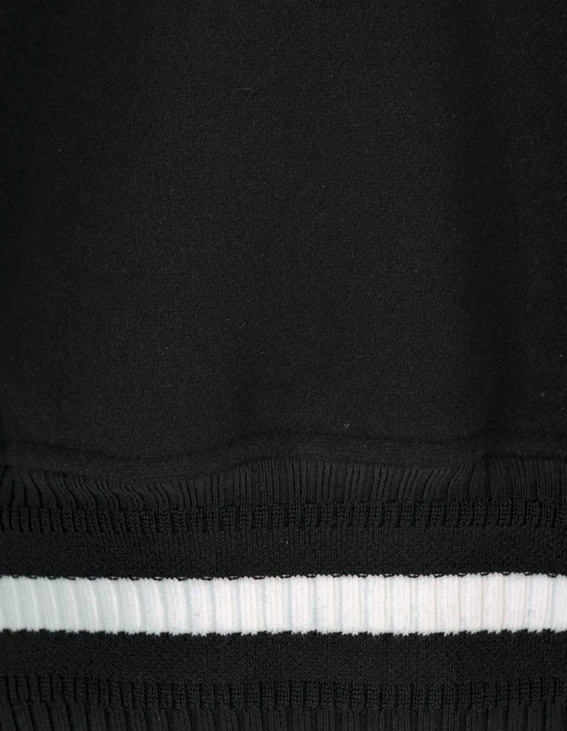 商品Givenchy|Black And White  Bomber Jacket In Wool And Leather,价格¥19575,第3张图片详细描述
