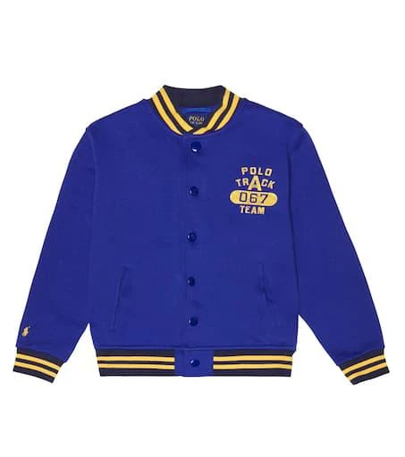 商品Ralph Lauren|Cotton-blend baseball jacket,价格¥763,第1张图片