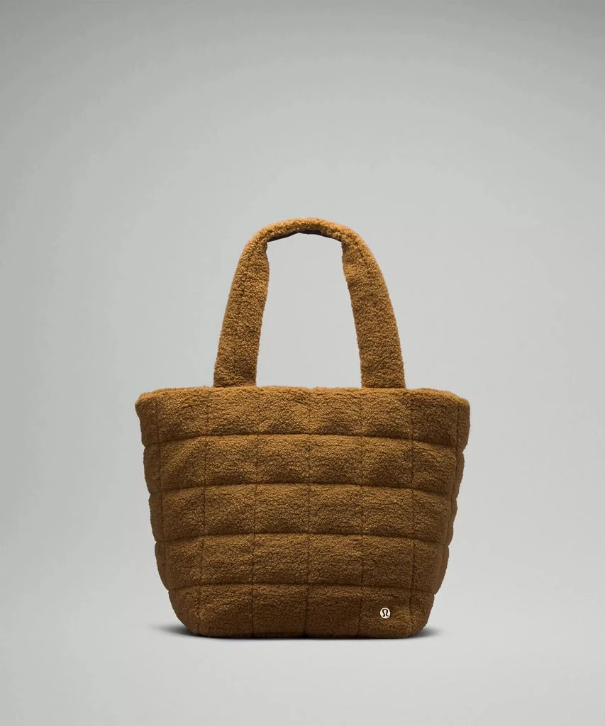 商品Lululemon|Quilted Grid Tote Bag 26L *Fleece,价格¥1045,第1张图片