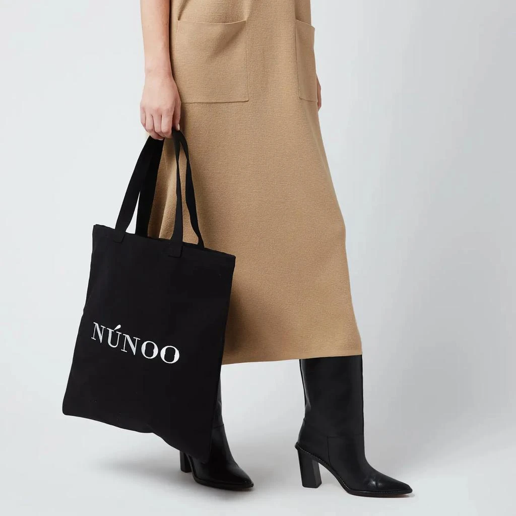 商品Nunoo|Núnoo Women's Recycled Canvas Shopper - Black,价格¥85,第2张图片详细描述