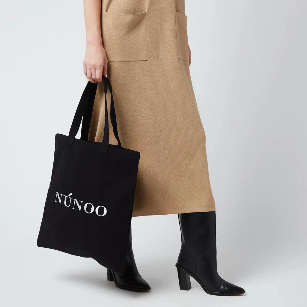 商品Nunoo|Núnoo Women's Recycled Canvas Shopper - Black,价格¥79,第4张图片详细描述