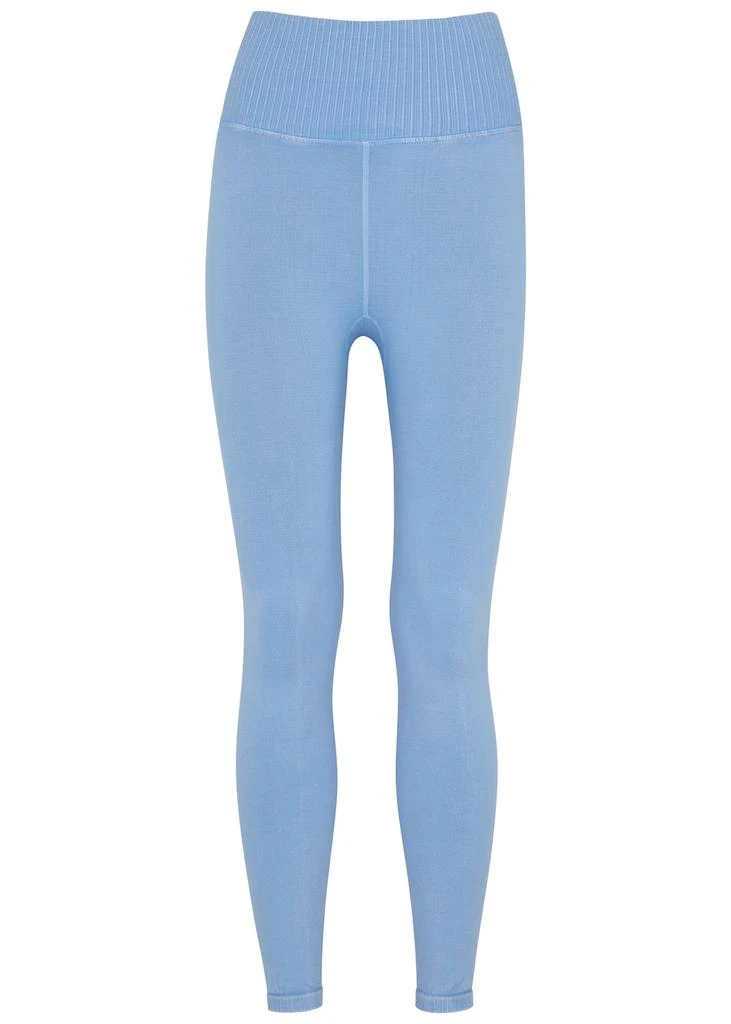商品Free People Movement|Good Karma blue stretch-jersey leggings,价格¥720,第1张图片
