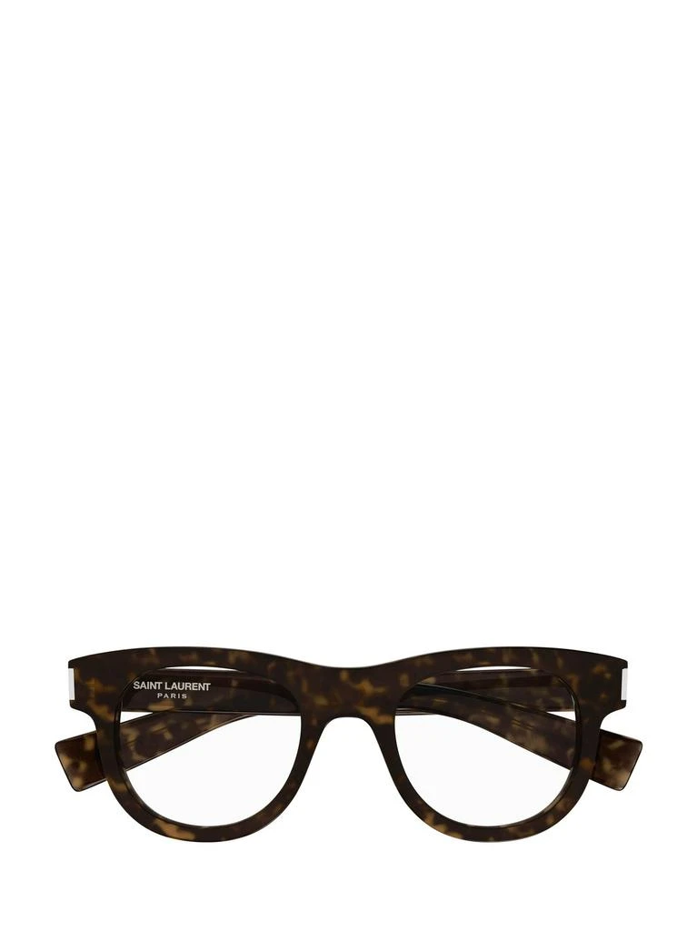 商品Yves Saint Laurent|Saint Laurent Eyewear Round Frame Glasses,价格¥2407,第1张图片