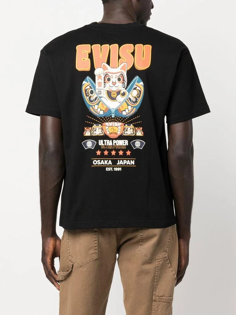 商品Evisu|EVISU - Cotton Logo T-shirt,价格¥922,第2张图片详细描述