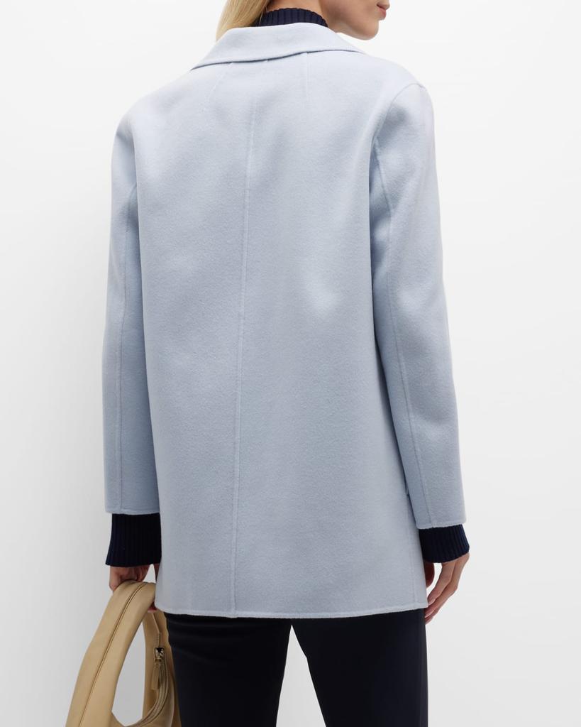 Clairene New Divide Wool-Cashmere Jacket商品第5张图片规格展示
