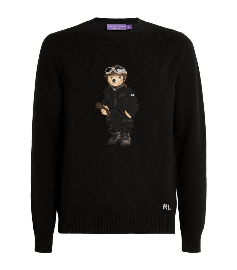 商品Ralph Lauren|Cashmere Polo Bear Sweater,价格¥8633,第1张图片