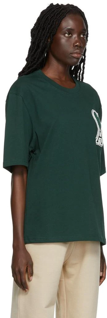 商品AMI|SSENSE Exclusive Green Cotton T-Shirt,价格¥890,第2张图片详细描述