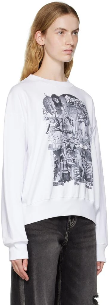 商品We11done|White Movie Collage Sweatshirt,价格¥1495,第2张图片详细描述