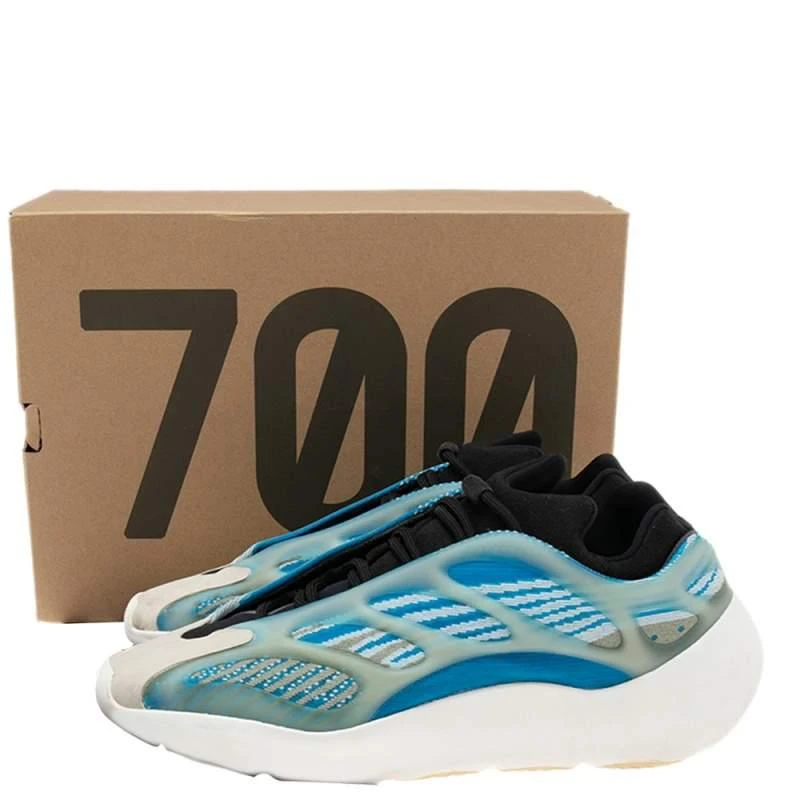 Yeezy x Adidas Multicolor Fabric And Rubber 700 V3 Arzareth Sneakers Size 45 2/3  商品
