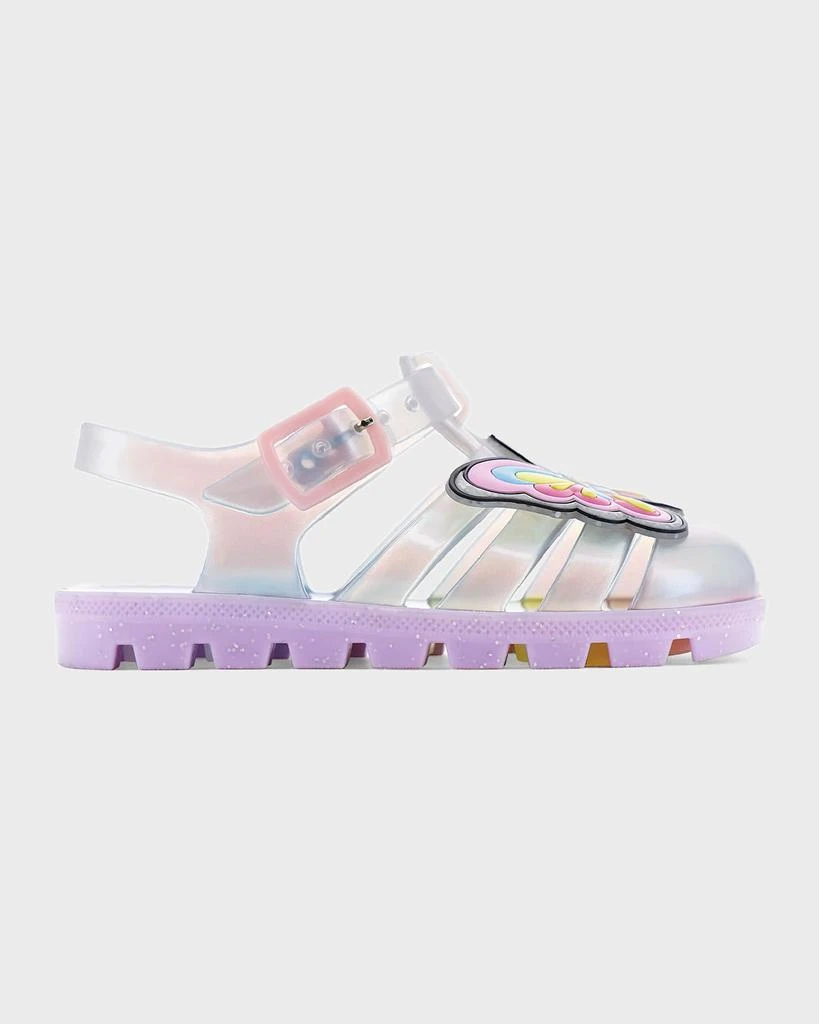 商品Sophia Webster|Girl's Unicorn Horn & Butterfly Wing Jelly Sandals, Baby/Toddlers,价格¥470,第1张图片