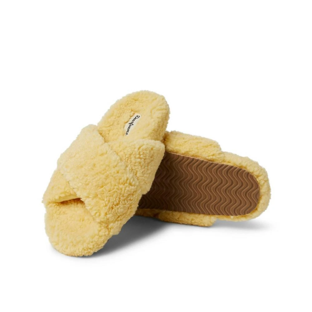商品Dear Foams|Women's Maddy Teddy Double Band Molded Footbed Slide,价格¥258,第5张图片详细描述