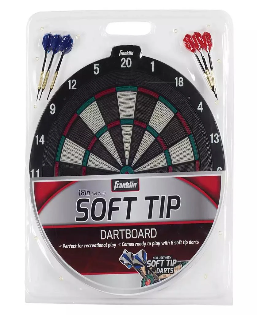 商品Franklin|Soft Tip Dartboard,价格¥262,第4张图片详细描述