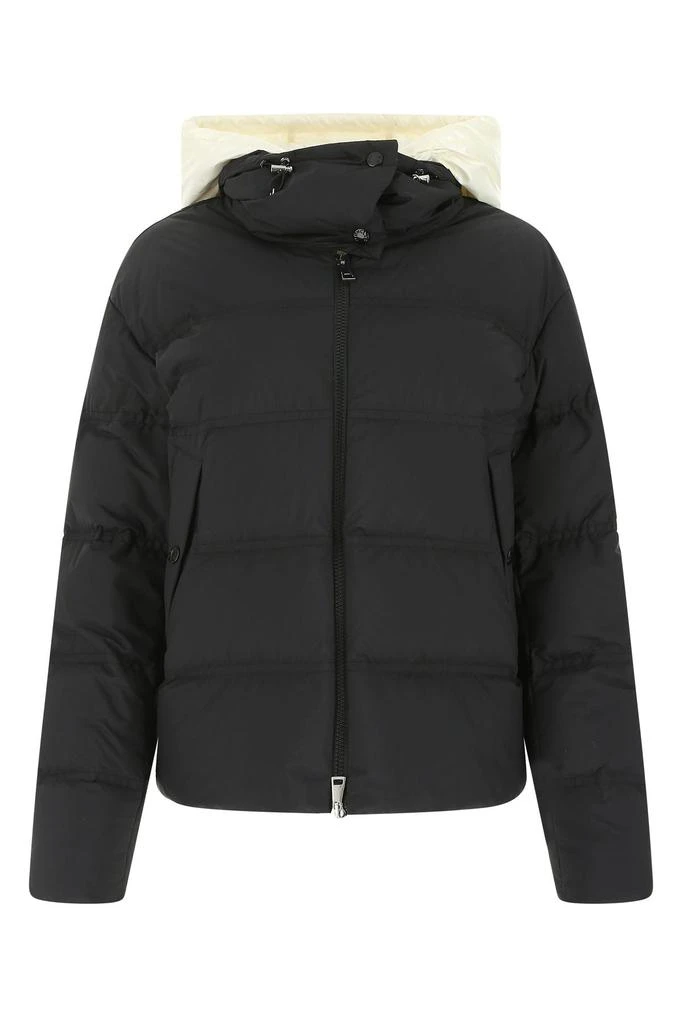 商品Moncler|Black nylon Loctudy down jacket Blue Moncler Donna,价格¥8069,第1张图片