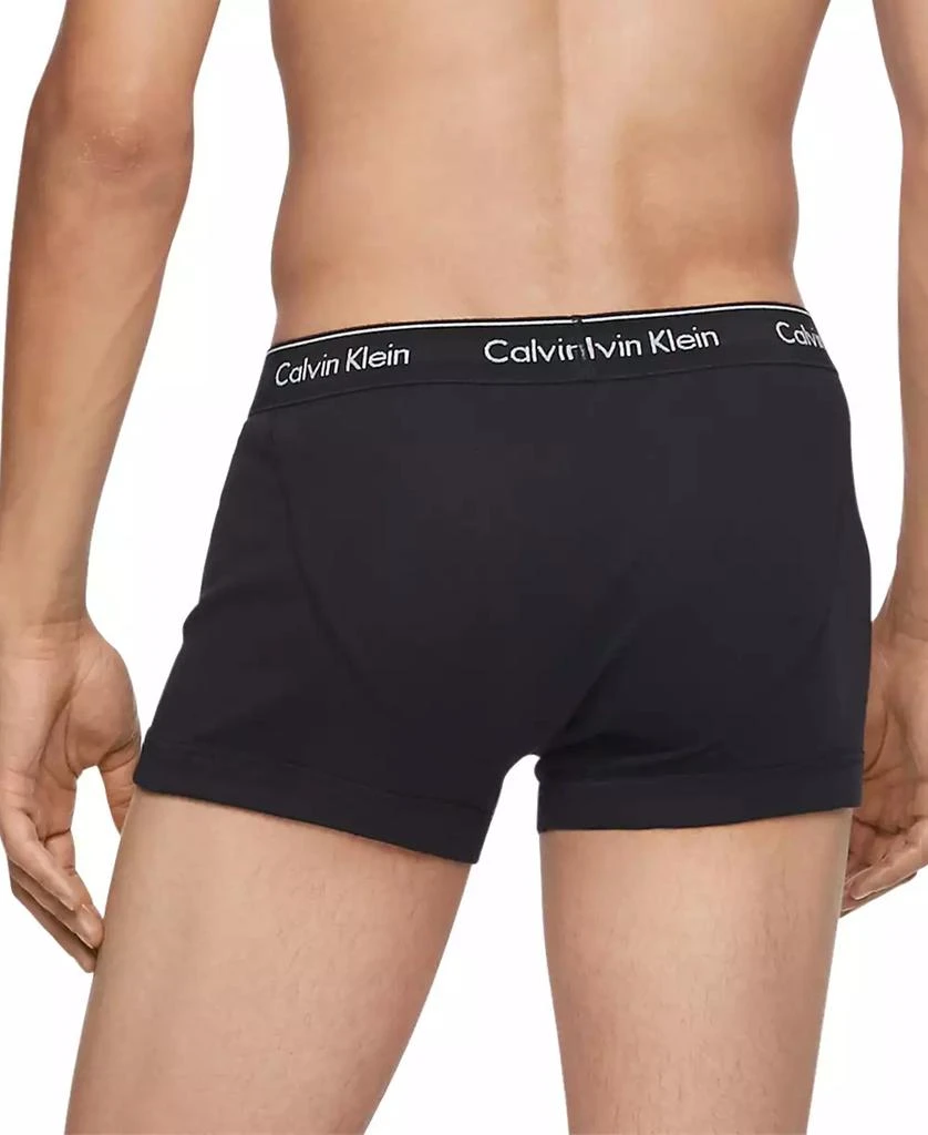 商品Calvin Klein|Men's 5-Pk.经典棉质平角裤,价格¥304,第3张图片详细描述