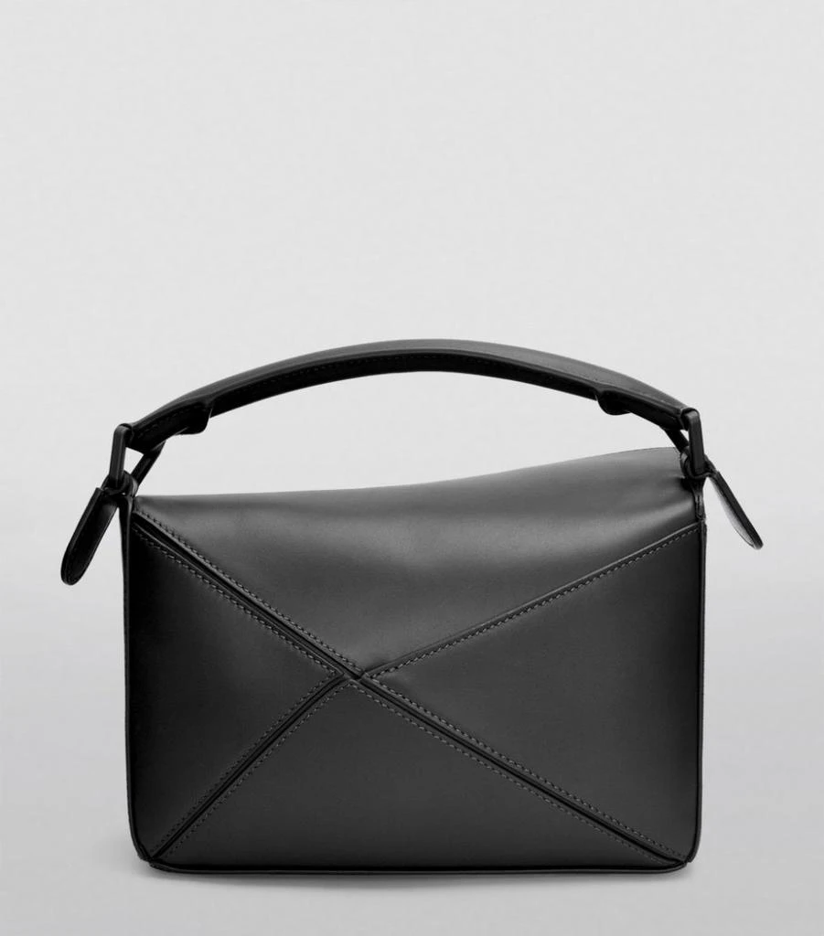 Small Leather Puzzle Top-Handle Bag 商品