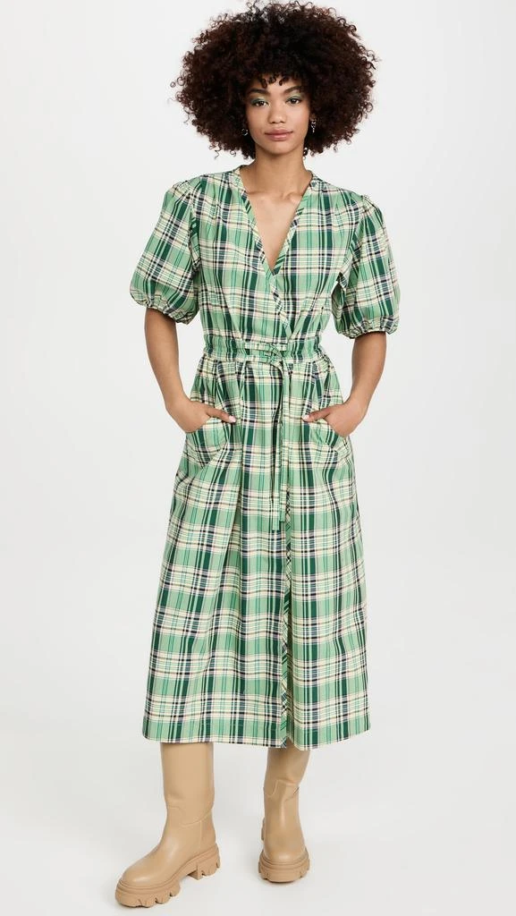 商品Derek Lam|Derek Lam 10 Crosby Tiana 系腰带裹身连衣裙,价格¥920,第5张图片详细描述