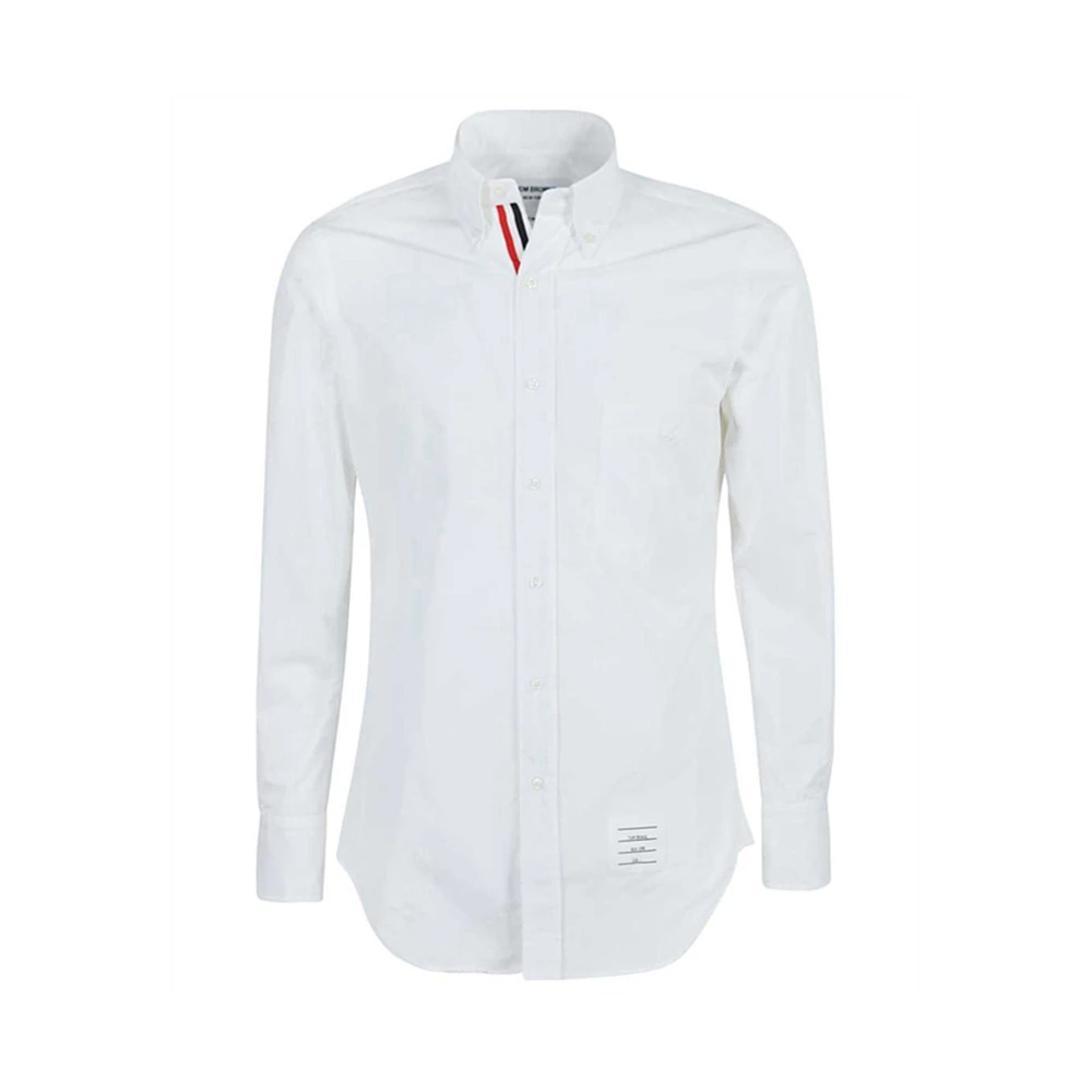 商品Thom Browne|THOM BROWNE 白色男士衬衫 MWL010E-03113-100,价格¥2450,第1张图片