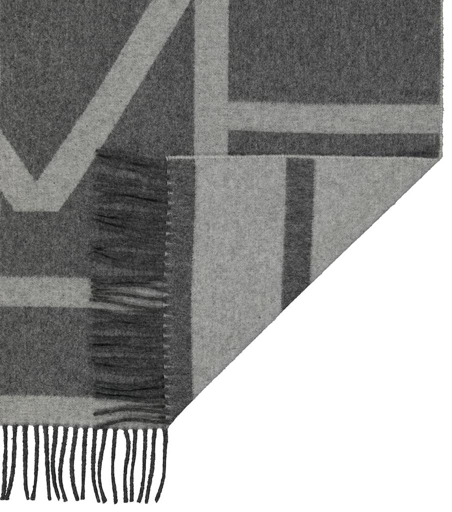 Striped wool scarf商品第4张图片规格展示